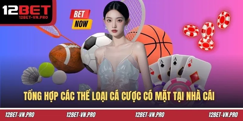 Tổng hợp các thể loại cá cược có mặt tại nhà cái